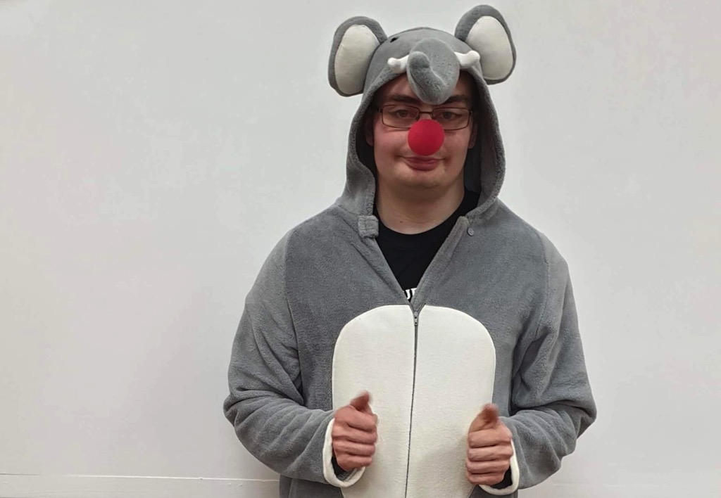 Fancy dress for Red Nose Day