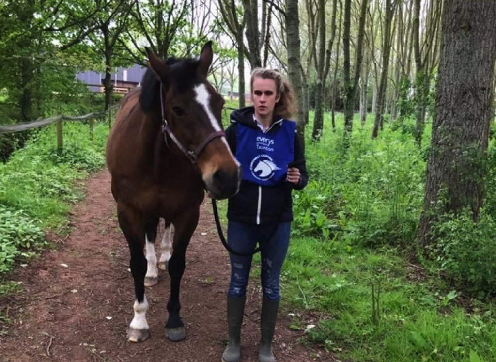 Horse riding is a great way to get into nature with our animal friends