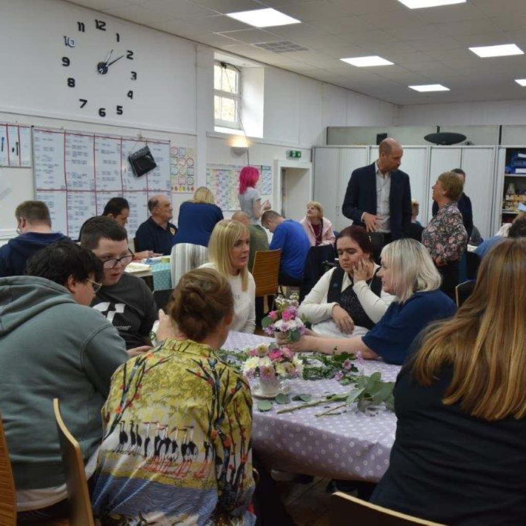 Our visit from HRH Prince of Wales. What a privilege.