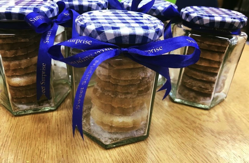 Shortbread made by our trainees for sale in the shop